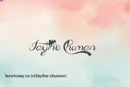 Faythe Chuman
