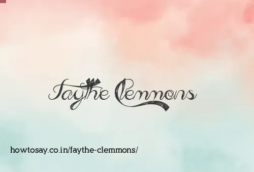 Faythe Clemmons