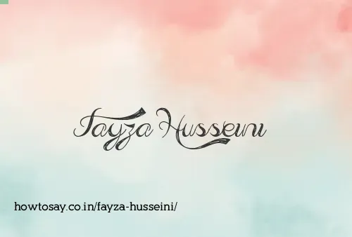 Fayza Husseini