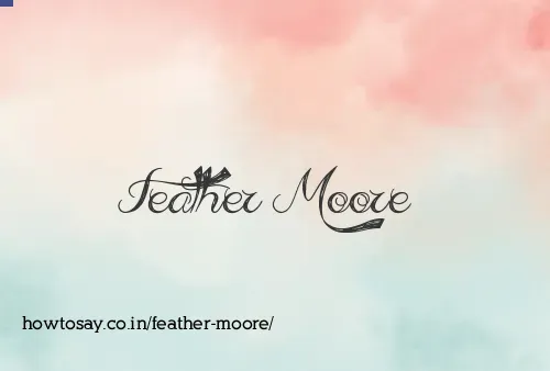 Feather Moore