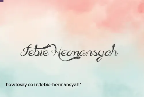 Febie Hermansyah