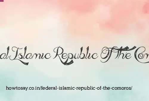 Federal Islamic Republic Of The Comoros