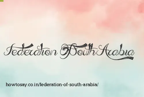 Federation Of South Arabia