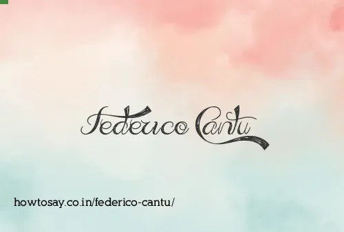 Federico Cantu
