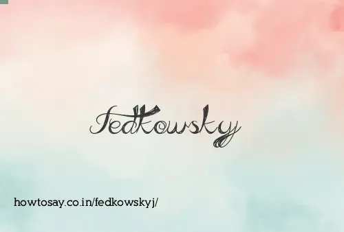 Fedkowskyj