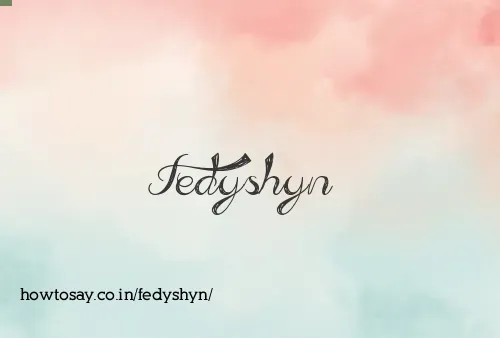 Fedyshyn