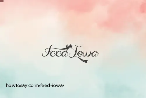 Feed Iowa