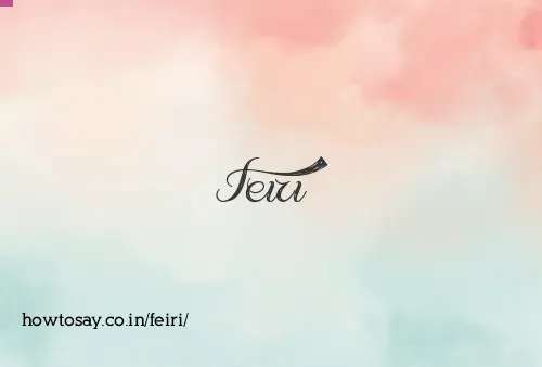 Feiri