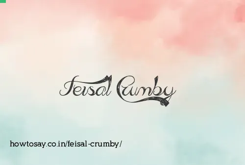 Feisal Crumby