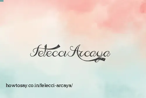 Felecci Arcaya
