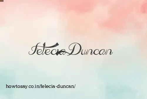 Felecia Duncan