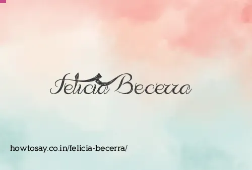 Felicia Becerra