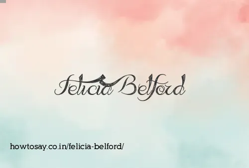 Felicia Belford