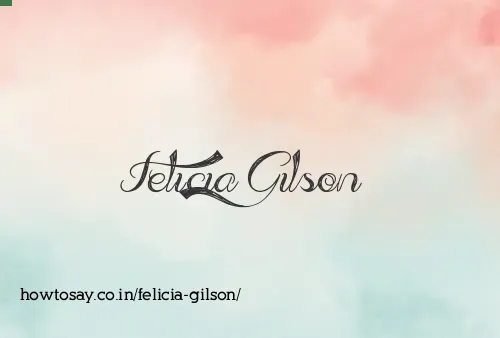 Felicia Gilson