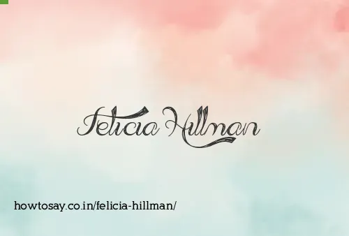 Felicia Hillman