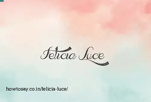 Felicia Luce