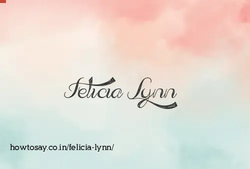 Felicia Lynn