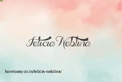 Felicia Neblina