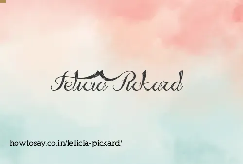 Felicia Pickard