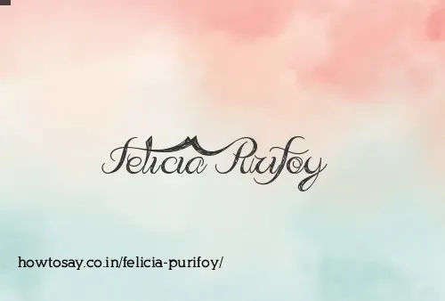 Felicia Purifoy