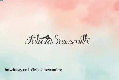 Felicia Sexsmith
