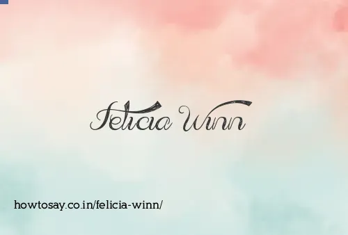 Felicia Winn