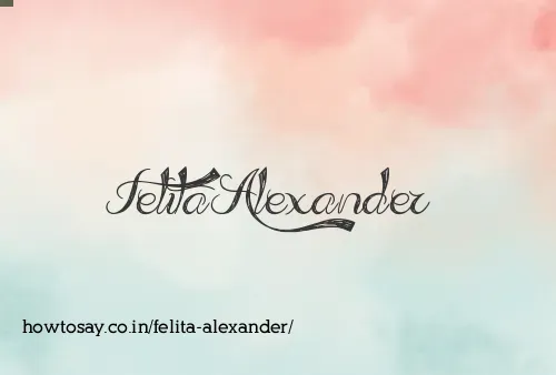 Felita Alexander