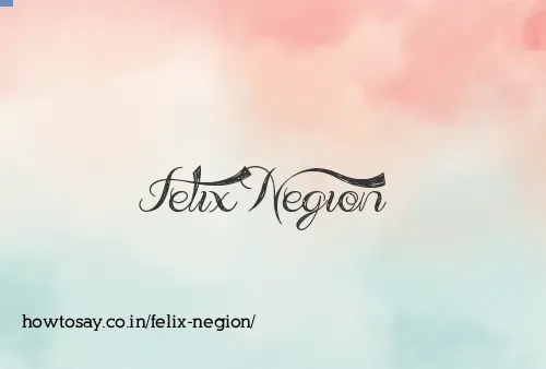 Felix Negion