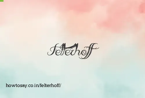 Felterhoff