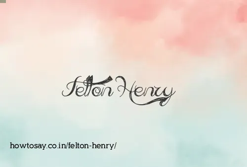 Felton Henry