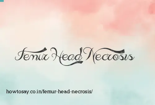 Femur Head Necrosis