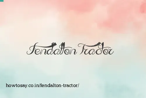 Fendalton Tractor