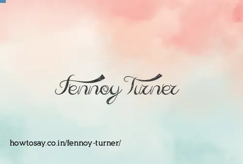 Fennoy Turner
