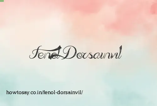 Fenol Dorsainvil