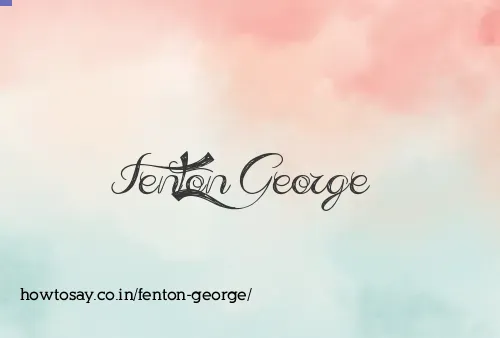Fenton George