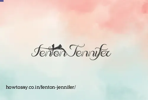 Fenton Jennifer