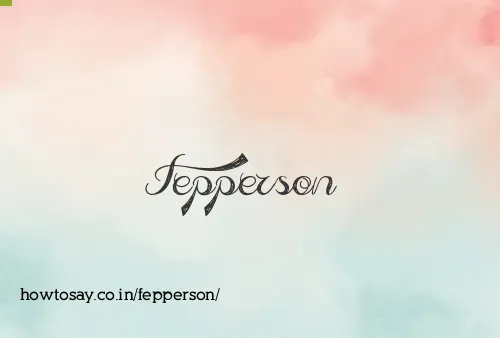 Fepperson
