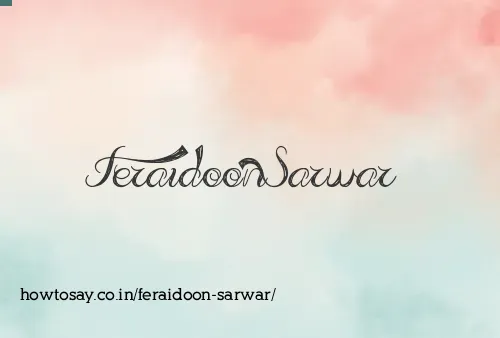 Feraidoon Sarwar