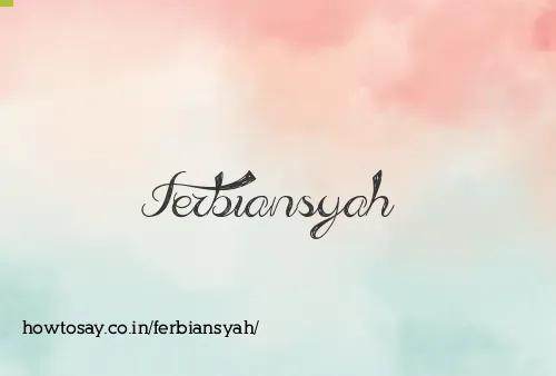 Ferbiansyah