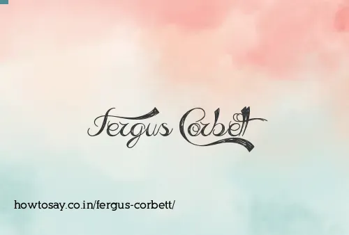 Fergus Corbett