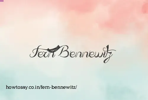 Fern Bennewitz