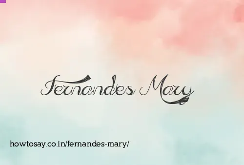 Fernandes Mary