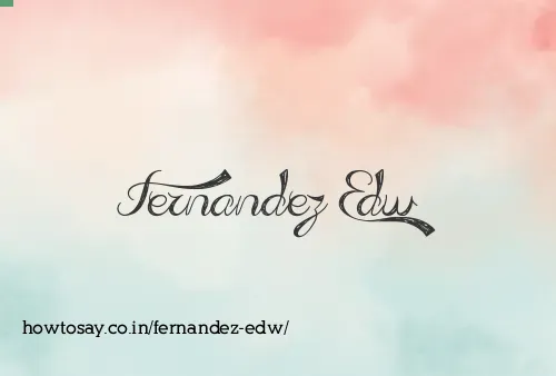 Fernandez Edw