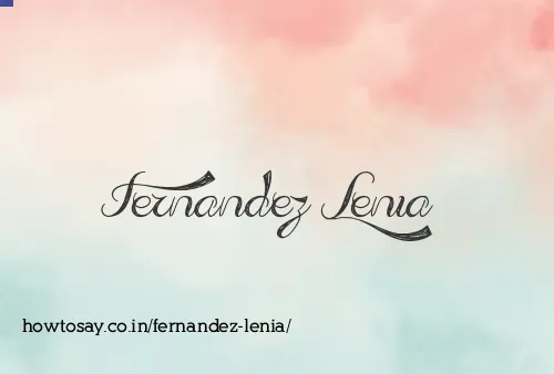 Fernandez Lenia