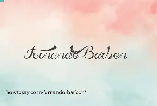 Fernando Barbon