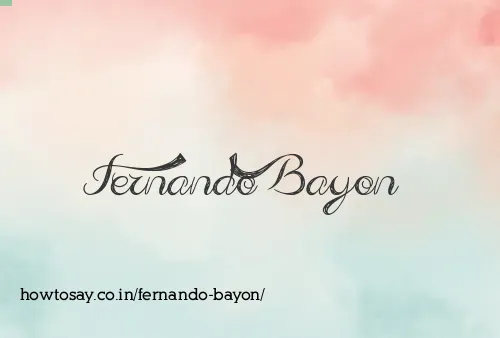 Fernando Bayon