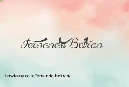 Fernando Beltran