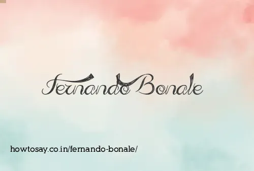 Fernando Bonale