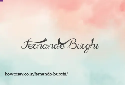 Fernando Burghi