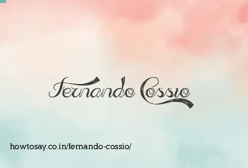 Fernando Cossio